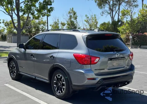 2020 Nissan Pathfinder Sl z USA, uszkodzony, nr VIN 5N1DR2CNXLC615325